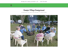Tablet Screenshot of campervillage.net